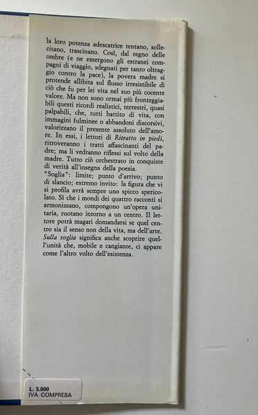 Gianna Manzini - Sulla soglia