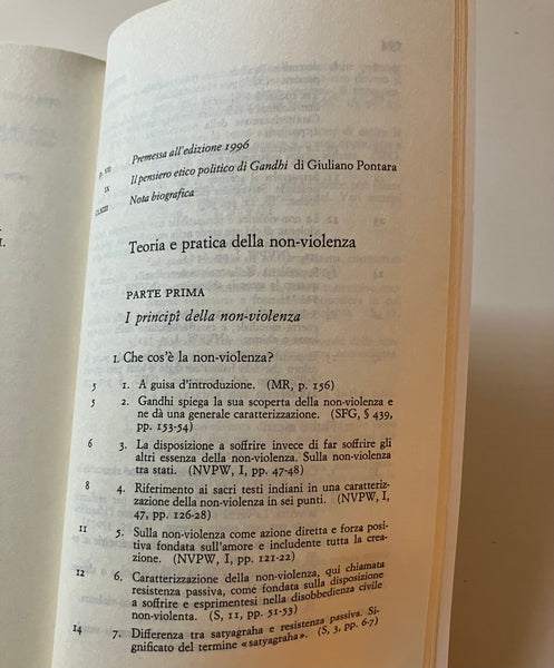 Gandhi - Teoria e pratica della non violenza