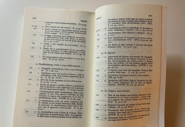 Gandhi - Teoria e pratica della non violenza