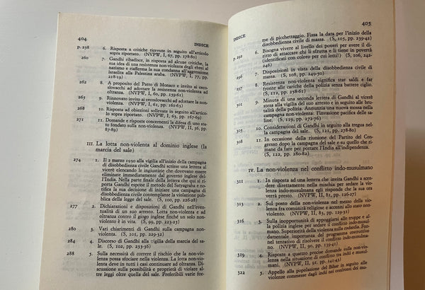 Gandhi - Teoria e pratica della non violenza