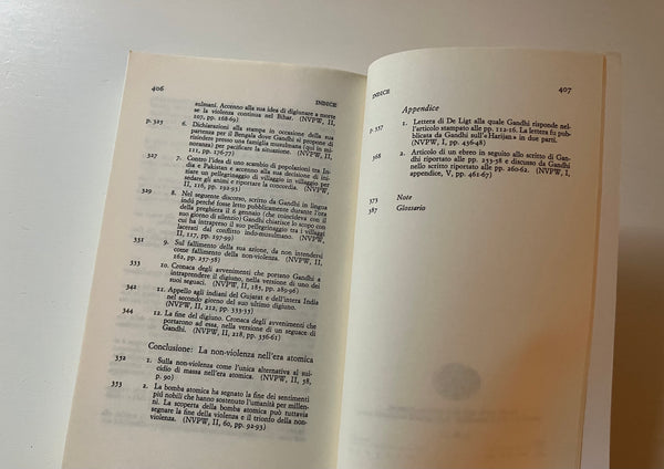 Gandhi - Teoria e pratica della non violenza
