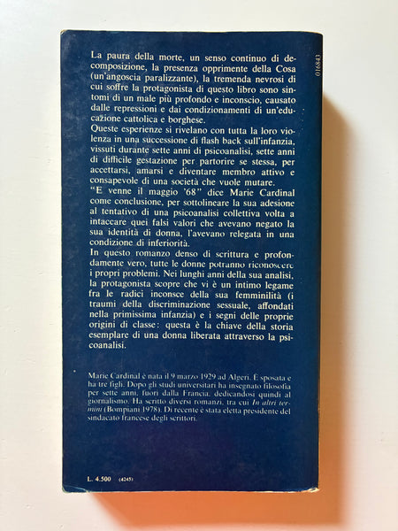 Marie Cardinal - Le parole per dirlo