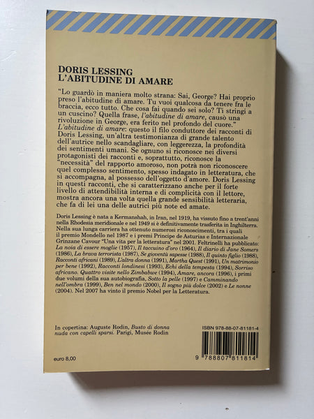 Doris Lessing - L'abitudine di amare