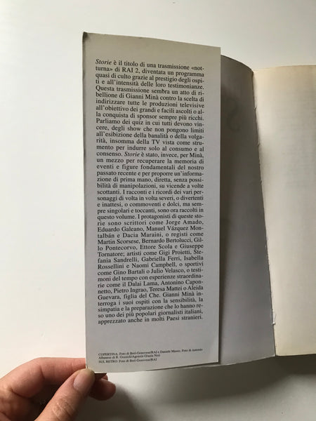 Gianni Minà - Storie Viaggio nella vita di persone non comuni