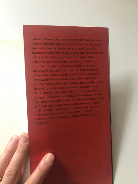 Alessandro Baricco - Omero, Iliade