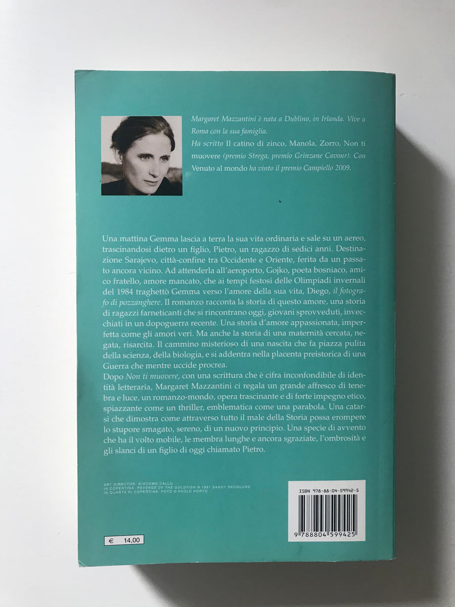 VENUTO AL MONDO - Margaret Mazzantini libro in edicola 