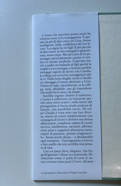 Domenico Starnone - Destinazione errata