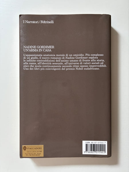 Nadine Gordimer - Un'arma in casa
