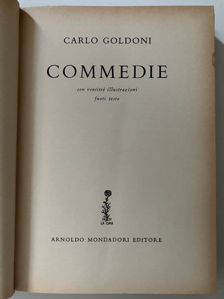 Carlo Goldoni - Commedie