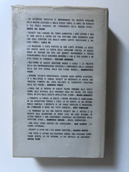 Samuel Beckett - Molloy / Malone muore / L'innominabile