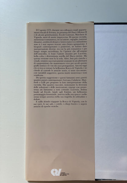 Gervaso Calabrese Manfredi Celli - Quattro per un delitto 1575- Vignola