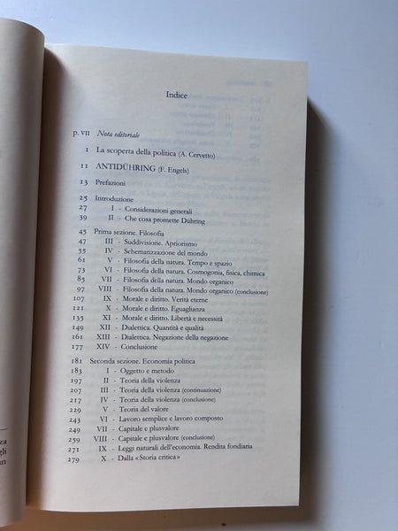 Friedrich Engels - Antiduhring La scienza sovvertita del signor Duhring