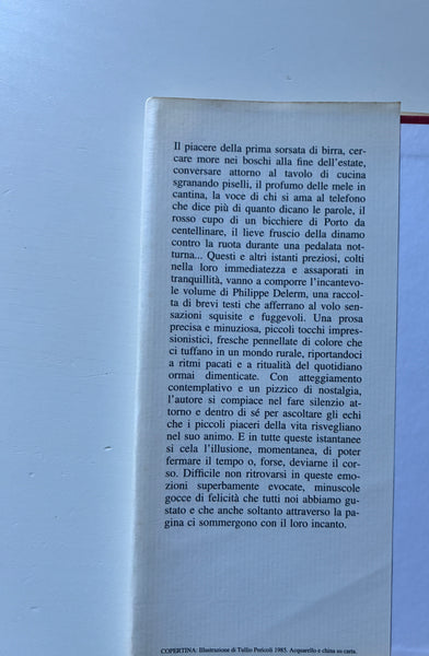 Philippe Delerm - La prima sorsata di birra e altri piccoli piaceri della vita