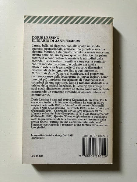 Doris Lessing - Il diario di Jane Somers