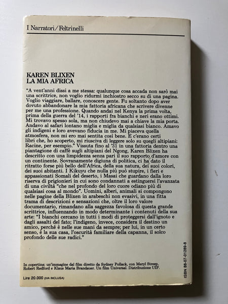 Karen Blixen - La mia Africa