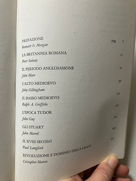 Kenneth O. Morgan, a cura di - Storia dell'Inghilterra Da Cesare ai giorni nostri