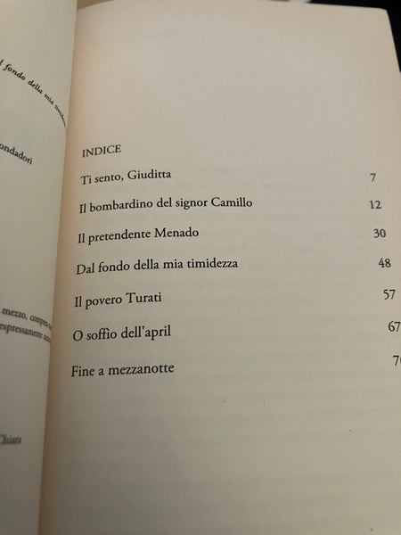 Piero Chiara - Ti sento, Giuditta e altri racconti