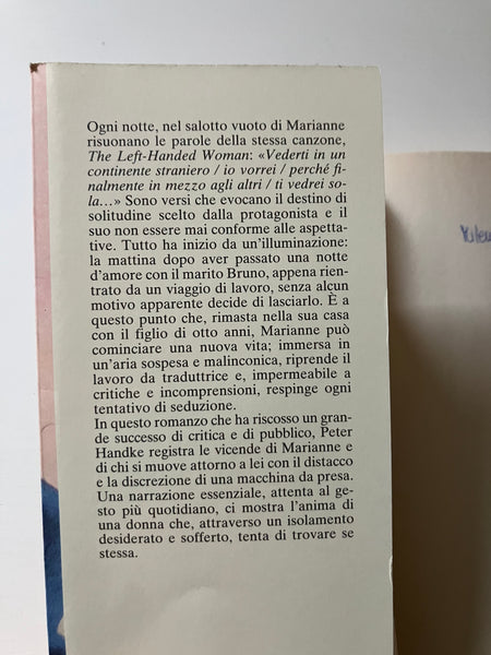 Peter Handke - La donna mancina