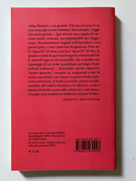 Alan Bennett - Due storie sporche