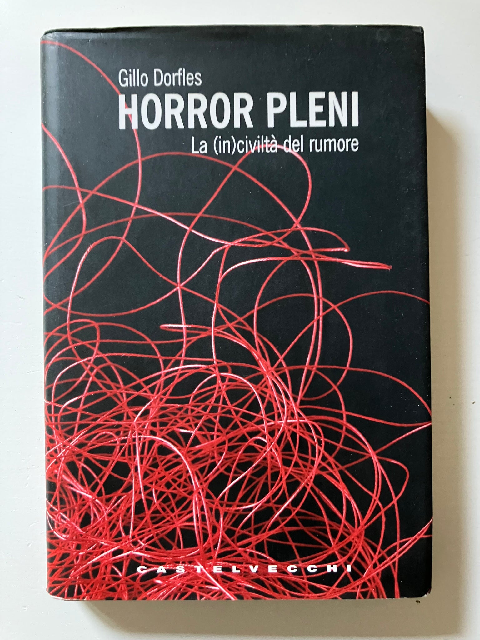 Gillo Dorfles - Horror Pleni. La (in)civiltà del rumore