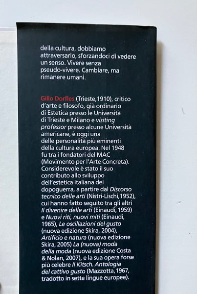 Gillo Dorfles - Horror Pleni. La (in)civiltà del rumore