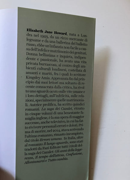 Elizabeth Jane Howard - Il lungo sguardo