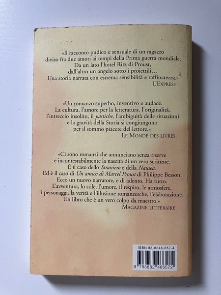Philippe Besson - Un amico di Marcel Proust