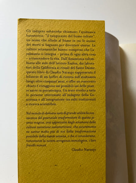Claudio Naranjo - Ayahuasca. Il rampicante del fiume celeste
