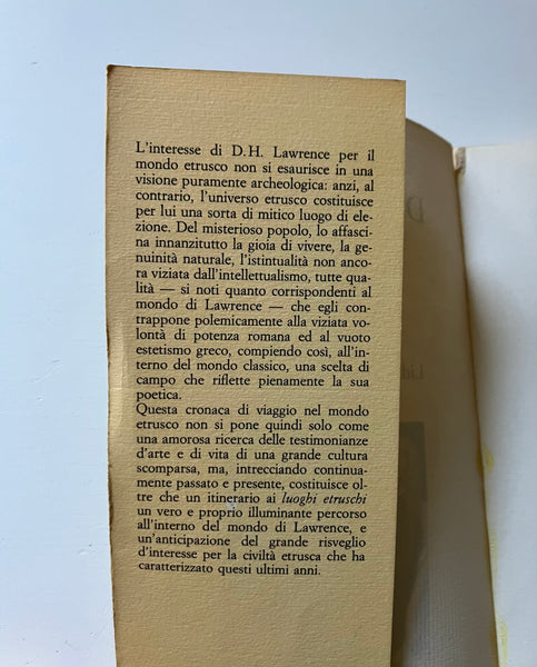 D. H. Lawrence - Luoghi etruschi