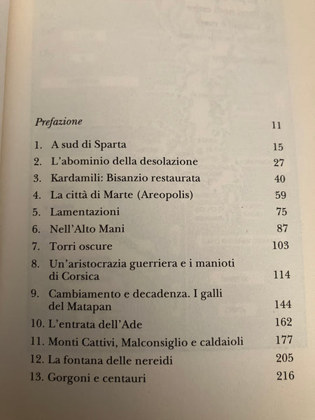 Patrick Leigh Fermor - Mani. Viaggi nel Peloponneso