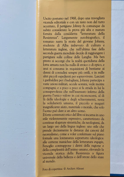 Beppe Fenoglio - Il partigiano Jhonny