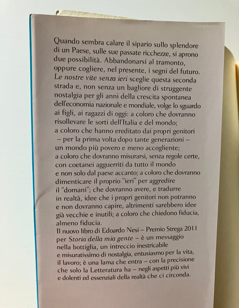 Edoardo Nesi - Le nostre vite senza ieri
