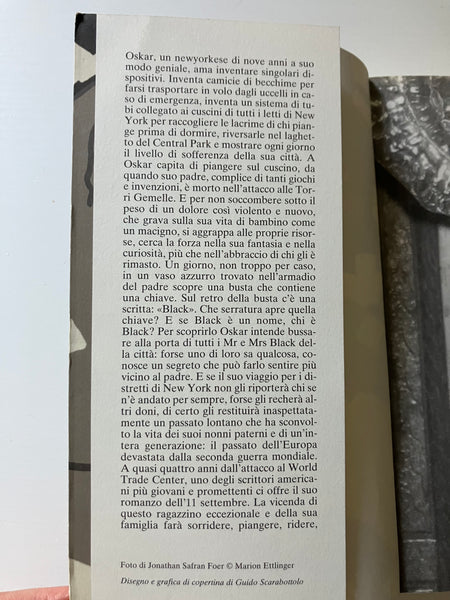 Jonathan Safran Foer - Molto forte, incredibilmente vicino