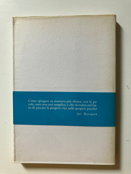 Joe Bousquet - Note d'inconoscenza
