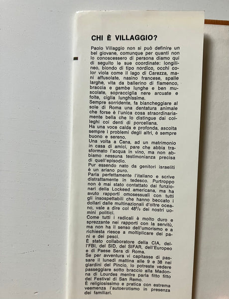 Paolo Villaggio - Le lettere di Fantozzi
