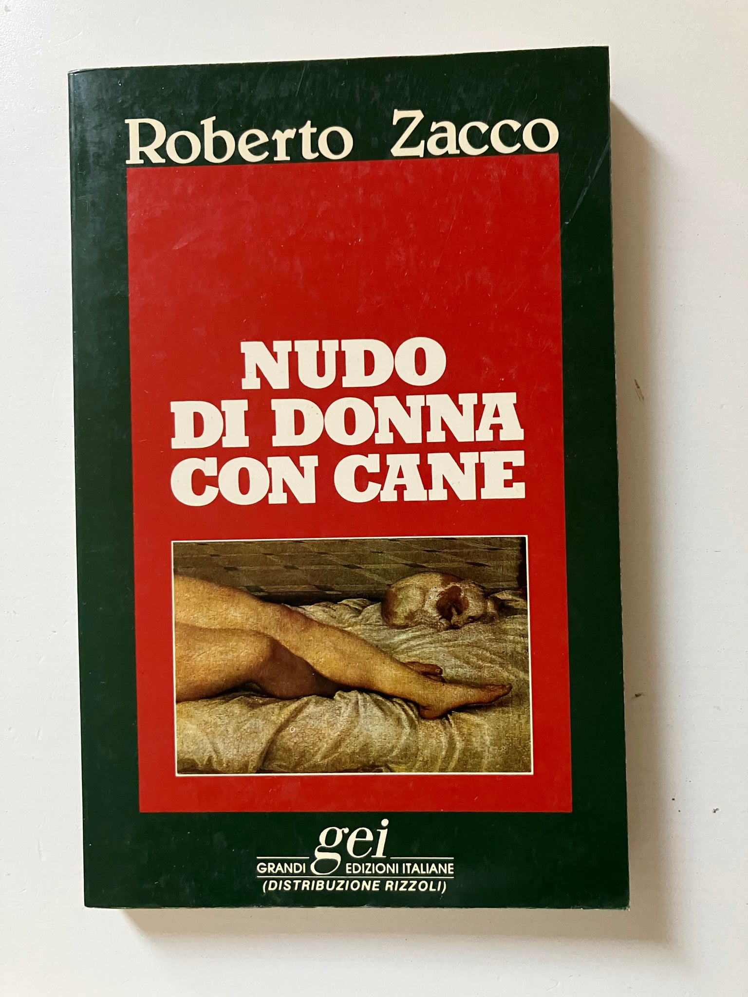 Roberto Zacco - Nudo di donna con cane