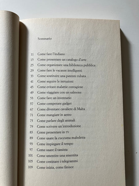 Umberto Eco - Come viaggiare con un salmone