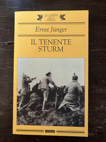 Ernst Junger - Il tenente Sturm