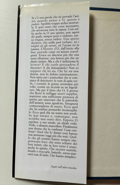 Pauline Reage - Histoire d'O