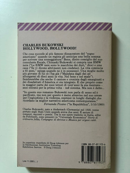 Charles Bukowski - Hollywood, Hollywood !