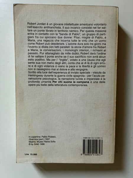 Ernest Hemingway - Per chi suona la campana