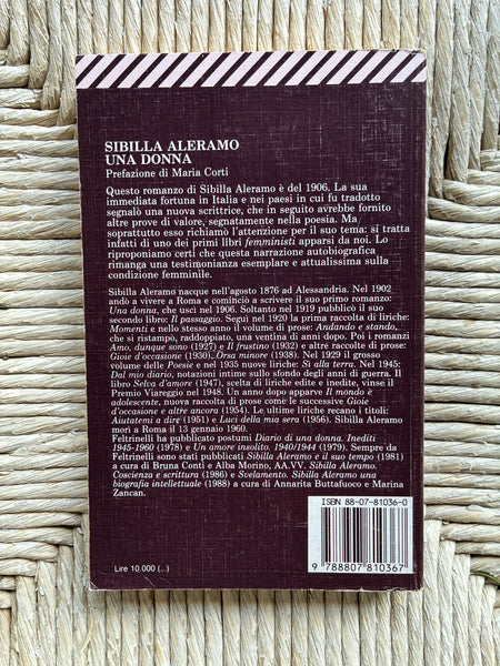 Sibilla Aleramo - Una donna