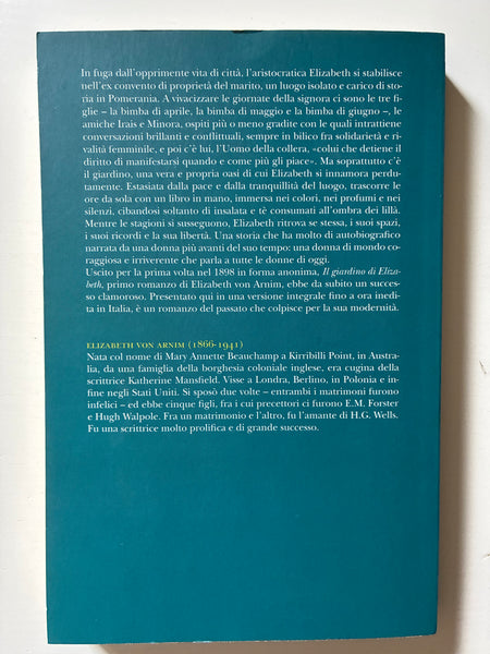 Elizabeth  Von Arnim - Il giardino di Elizabeth