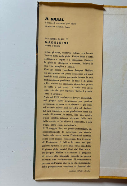 Jacques Maillet - Madeleine lettere d'amore