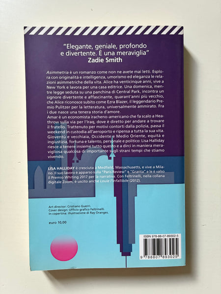 Lisa Halliday - Asimmetria