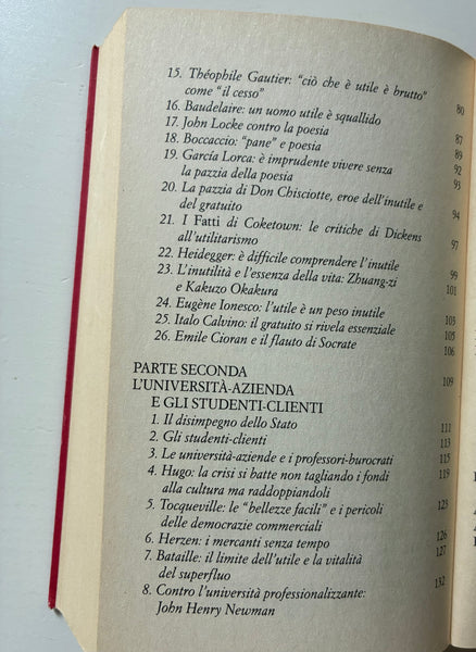 Nuccio Ordine - L'utilità dell'inutile. Manifesto