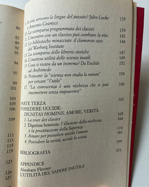 Nuccio Ordine - L'utilità dell'inutile. Manifesto