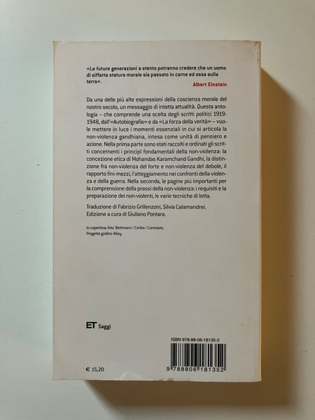 Gandhi - Teoria e pratica della non violenza