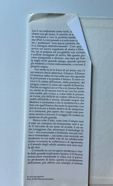 Alessandro D'Avenia - Bianca come il latte rossa come il sangue