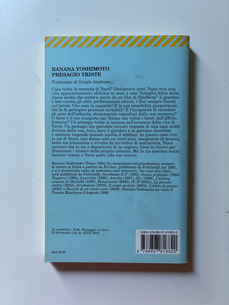 Banana Yoshimoto - Presagio triste